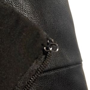 BCBGMAXAZRIA Women's Faux Leather High Waist Leggings Black Size X-Small